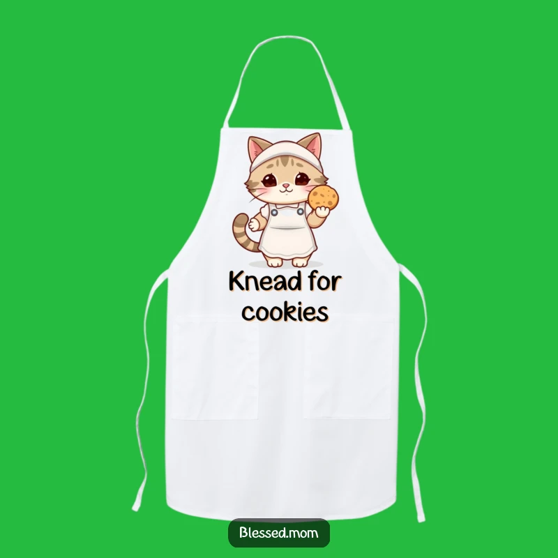 Funny Kawaii Cat Mom Apron: Cozy Baker Kitchen Pro, Cookie Master Gift