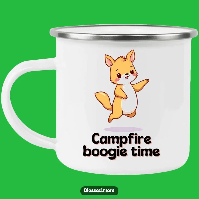 Funny Dancing Animal Camping Mug: Groove on the Go with this Funny Mug