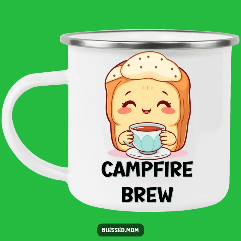 Funny Scone Mom Camping Mug: Cozy Treat for Tea Lovers