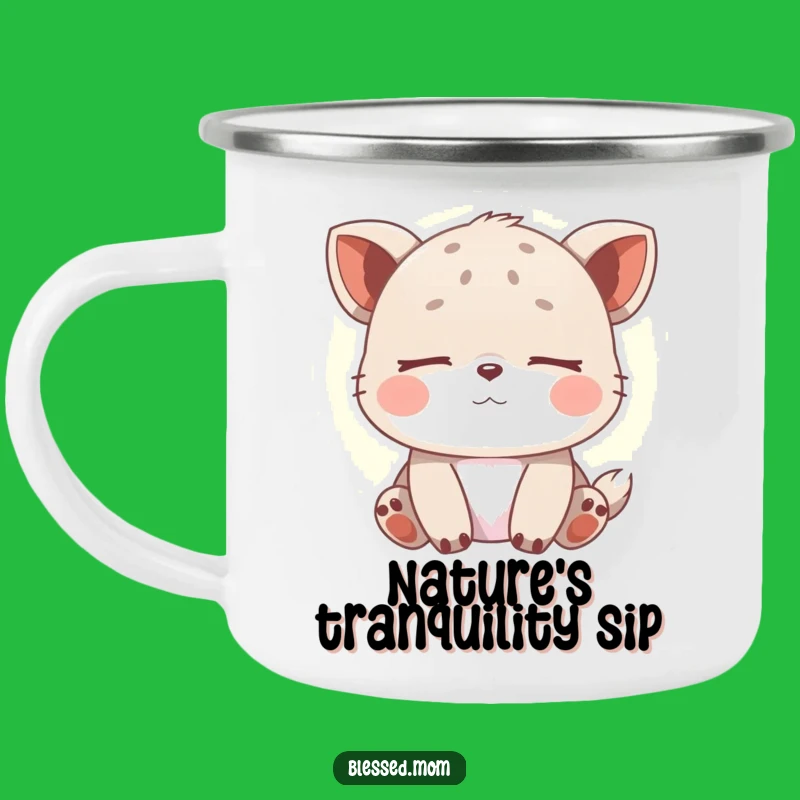 Funny Sleepy Animal Camping Mug: Sip Your Calm on the Go with this Funny Mug