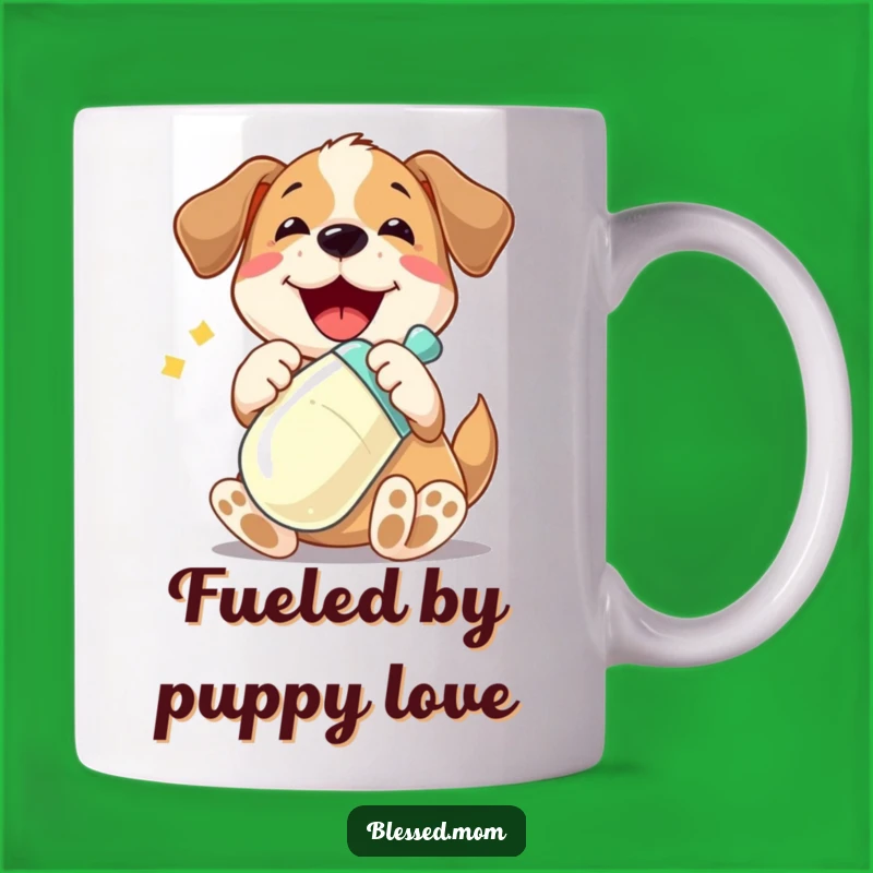 Funny Dog Baby Bottle Mug - Hilarious Pup Coffee Cup, Perfect Gift