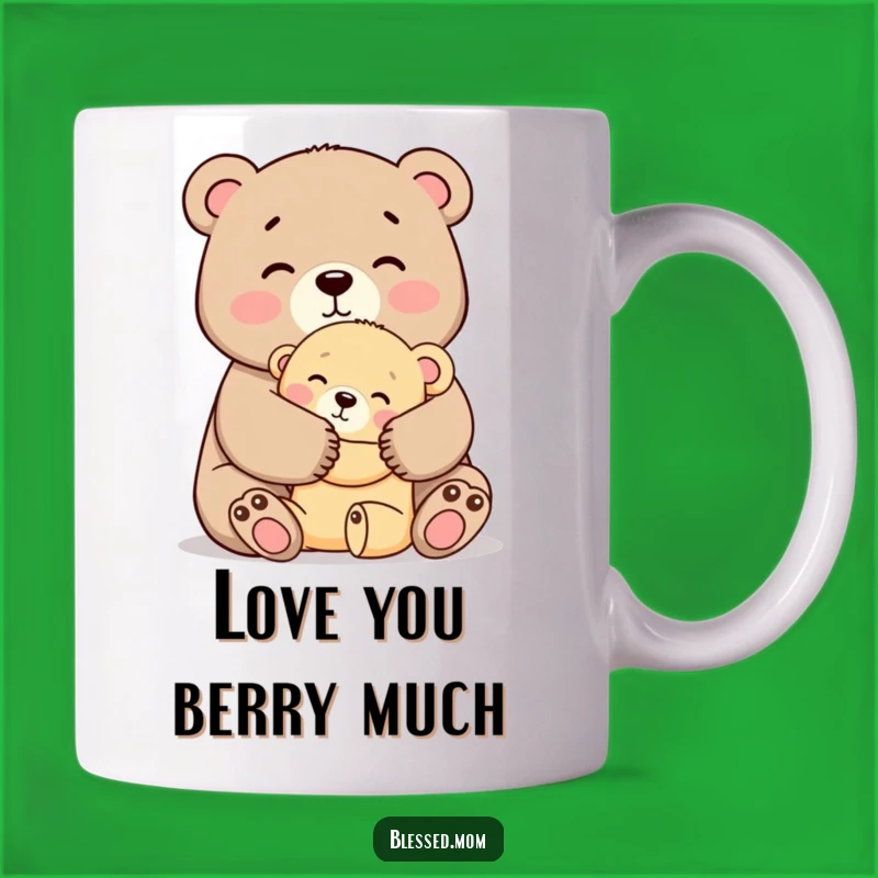 Funny Mama Bear Hug Mug - Adorable Animal Love Gift