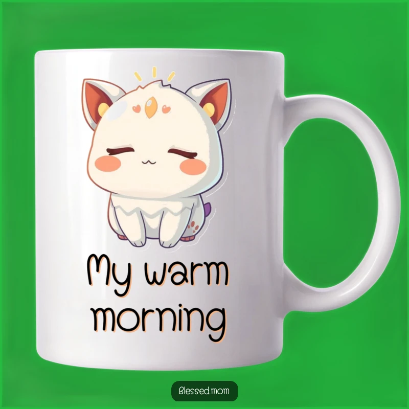 Funny Serene Creature Glow Mug: Radiate Calmness with this Peaceful and Humorous Gift