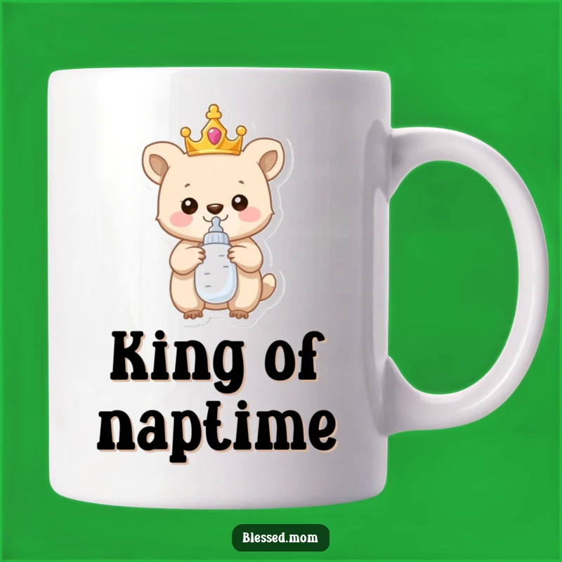Funny Royal Baby Animal Crown Mug: Adorable Proud Creator of Chaos, Perfect Funny Gift Mug