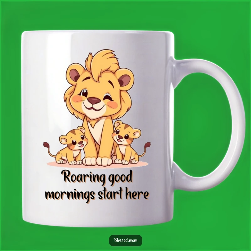 Proud Lioness Mom Mug - Majestic & Strong Gift for Mothers