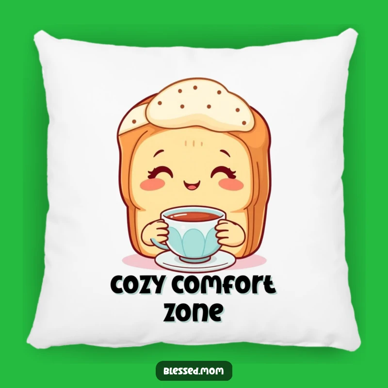 Funny Scone Mom Pillow: Cozy Comfort with a Hint of Sweetness