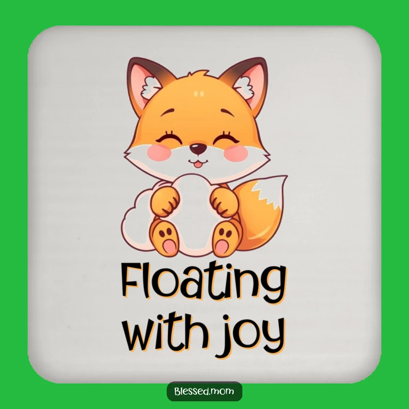 Funny Fox Coasters: Dreamy Touch, Perfect Tabletop Fox Gift