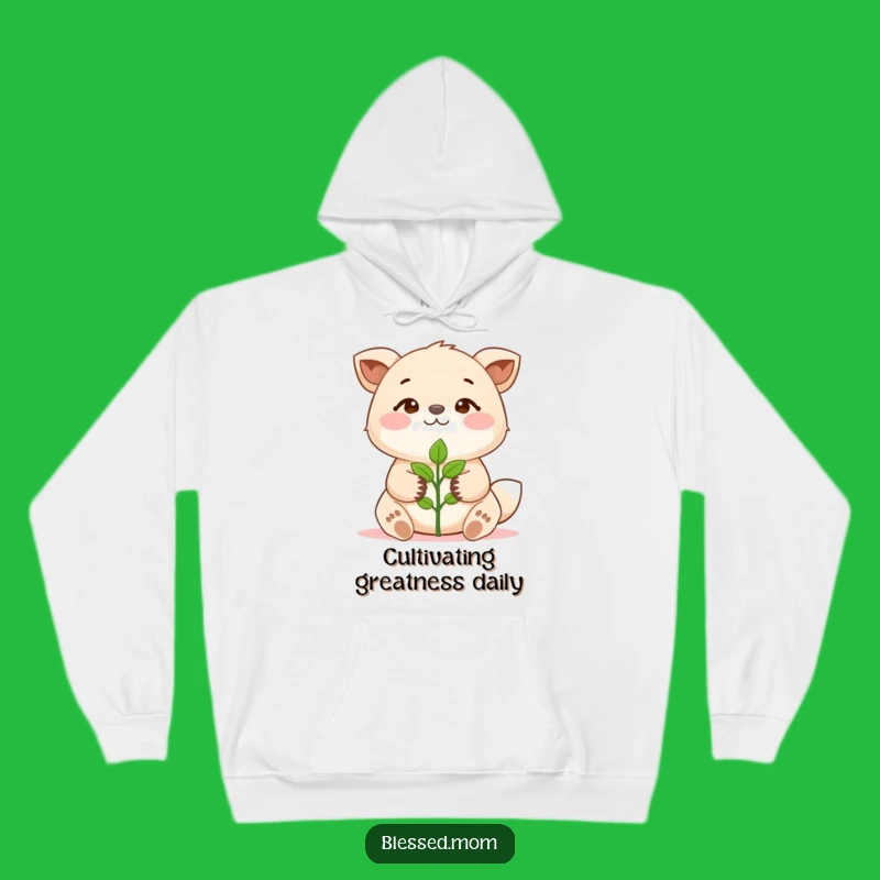 Funny Growth Animal Hoodie: Cozy Up to Progress with this Funny and Encouraging Sweatshirt