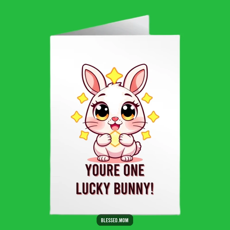 Free Printable Congrats Card: Magical Rabbit Charm - Funny Downloadable Gift