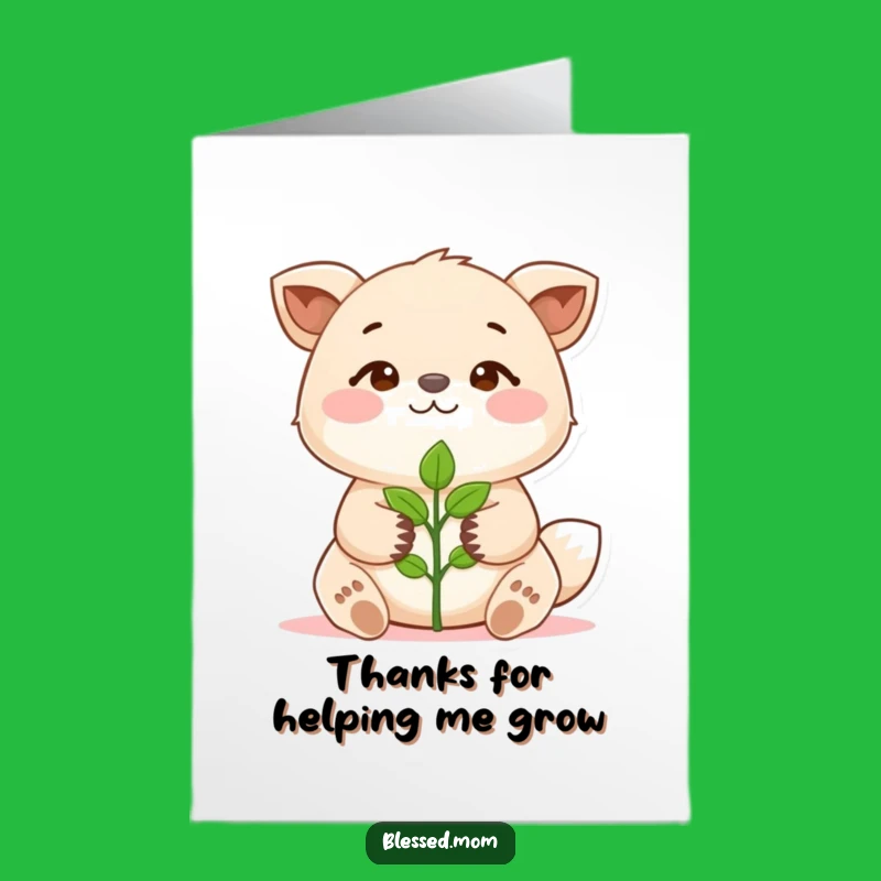 Free Printable Thank You Card: Growing Gratitude, Hilarious Downloadable for Appreciation