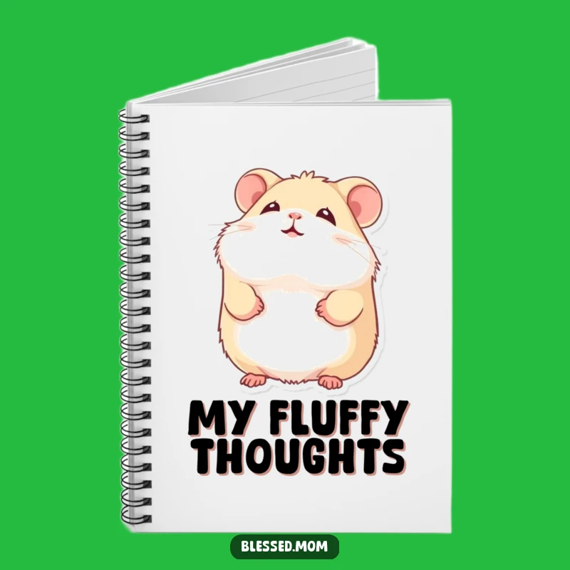 Funny Hamster Notebook: Smiling Thoughts, Perfect Creative Hamster Gift