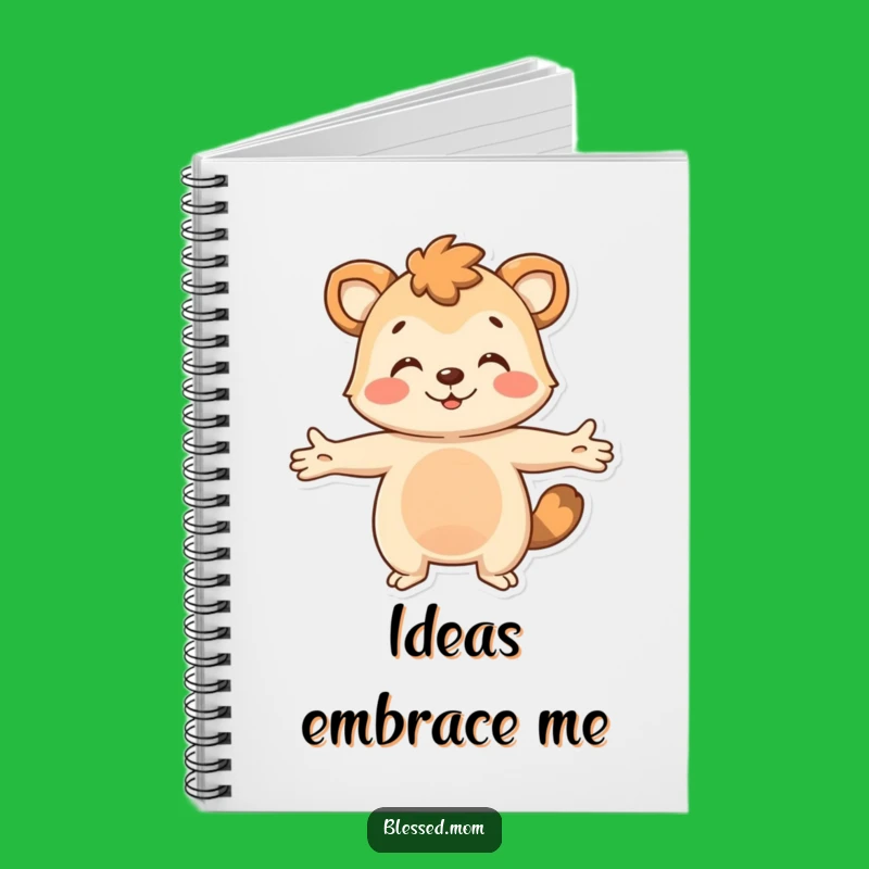 Funny Notebook: Hugging Animal, Journal Your Welcoming Thoughts