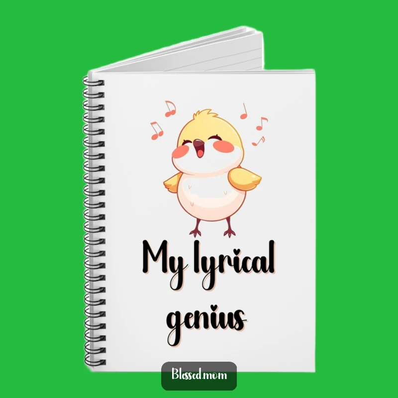 Funny Bird Notebook: Joyful Tunes, Perfect Creative Bird Gift