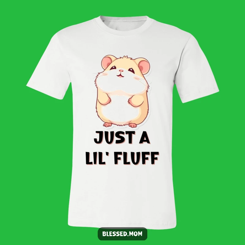 Funny Hamster T-Shirt: Gentle Smile Design, Perfect Cute Hamster Gift