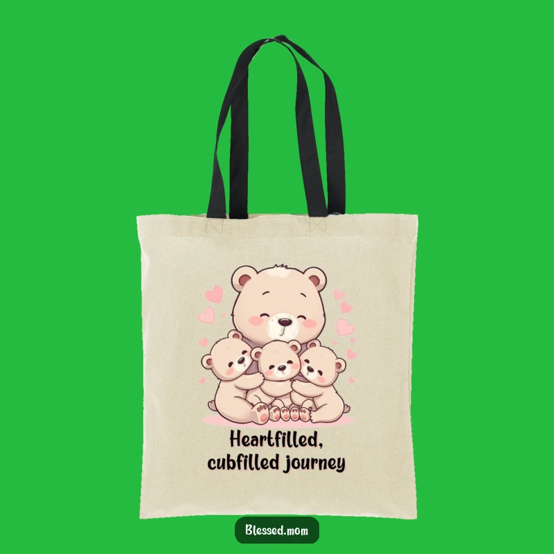 Loving Bear Hug Mom Tote Bag - Sweet & Practical Gift for Moms